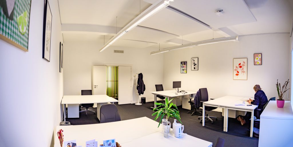 Flex ruimte voor co-worken in Ondernemershuis Mechelen